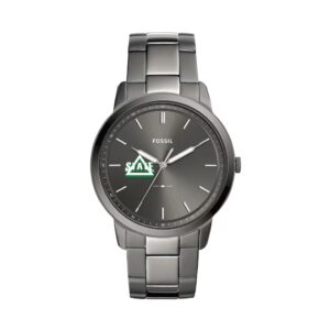 Delta State Statesmen Fossil The Minimalist Three-Hand Smoke Watch