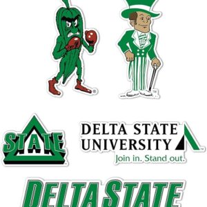 Desert Cactus Delta State University Sticker Statesmen DSU Vinyl Decals Laptop Water Bottle Car Scrapbook T2