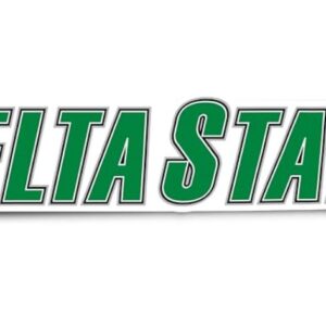 Desert Cactus Delta State University Sticker Statesmen DSU Vinyl Decal Laptop Water Bottle Car Scrapbook (IND 005)