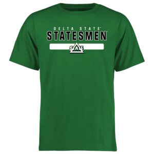 Delta State Statesmen Team Strong T-Shirt - Kelly Green
