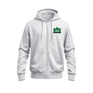 Alternative view of Delta State : Left Chest Print - Full-Zip Hoodie (Centennial Celebration)