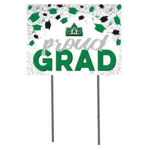 Delta State Statesmen 18" x 24" Grad Hats Yard Sign